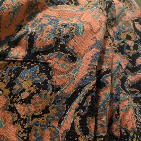 PERUVIAN CONNECTION ABSTRACT 3/4‎ SLEEVE DRESS​​​​​ - Picture 4 of 4